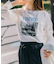 フォトプリントカラーロゴＴシャツ