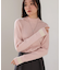 袖ラインベーシックリブニット