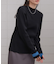 袖ラインベーシックリブニット