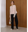 ペプラムスポンディッシュニットベスト