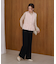 ペプラムスポンディッシュニットベスト
