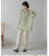 オーバーサイズシアーカットトップス