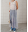 ニュアンス柄シアーキャミワンピース