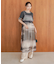 ニュアンス柄シアーキャミワンピース