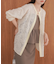 フェザージャガード前後2WAYロングブラウス