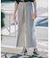 チュールワイドパンツ
