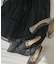 チュールワイドパンツ