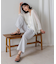 【接触冷感／UVカット】UVサラサラBOXシルエット前後差カーディガン