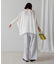 【接触冷感／UVカット】UVサラサラBOXシルエット前後差カーディガン