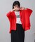 【接触冷感／UVカット】UVサラサラBOXシルエット前後差カーディガン