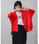 【接触冷感／UVカット】UVサラサラBOXシルエット前後差カーディガン