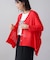 【接触冷感／UVカット】UVサラサラBOXシルエット前後差カーディガン
