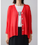 【接触冷感／UVカット】UVサラサラBOXシルエット前後差カーディガン