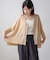 【接触冷感／UVカット】UVサラサラBOXシルエット前後差カーディガン