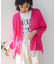 【接触冷感／UVカット】UVサラサラBOXシルエット前後差カーディガン