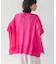 【接触冷感／UVカット】UVサラサラBOXシルエット前後差カーディガン