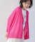 【接触冷感／UVカット】UVサラサラBOXシルエット前後差カーディガン