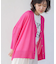 【接触冷感／UVカット】UVサラサラBOXシルエット前後差カーディガン
