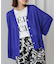【接触冷感／UVカット】UVサラサラBOXシルエット前後差カーディガン