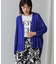 【接触冷感／UVカット】UVサラサラBOXシルエット前後差カーディガン