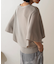 【接触冷感／UVカット】」UVサラサラフレア袖プルオーバー