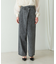 アシメラップデニムパンツ
