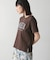 ラメエンボスロゴＴシャツ