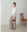 【WEB限定】裾レースミディアムＴシャツ