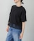【WEB限定】裾レースミディアムＴシャツ