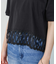 【WEB限定】裾レースミディアムＴシャツ