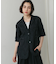 【WEB限定】シアーレース五分袖ジャケット