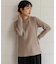 スリーブリブカットソー