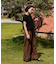 【WEB限定カラー】麻調レース切替パンツ