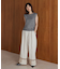 【WEB限定】ラメノースリーブニット