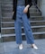 【WEB限定】デニムアシメパンツ