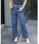 【WEB限定】デニムアシメパンツ