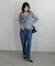 【WEB限定】デニムアシメパンツ