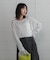 【WEB限定】チュールペプラム袖プルオーバー