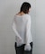 【WEB限定】チュールペプラム袖プルオーバー