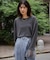 【WEB限定】チュールペプラム袖プルオーバー