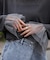 【WEB限定】チュールペプラム袖プルオーバー