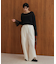 【WEB限定】チュールペプラム袖プルオーバー