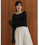 【WEB限定】チュールペプラム袖プルオーバー