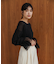 【WEB限定】チュールペプラム袖プルオーバー