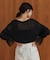 【WEB限定】チュールペプラム袖プルオーバー