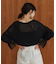 【WEB限定】チュールペプラム袖プルオーバー