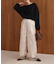 【WEB限定】フラワーチュールモチーフパンツ