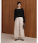 【WEB限定】フラワーチュールモチーフパンツ