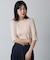5分袖リブTシャツ