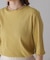 5分袖リブTシャツ